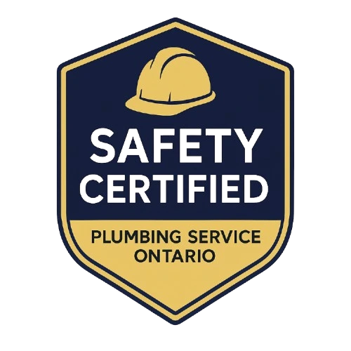 Safety Certified Badge - Plumbing Service Ontario